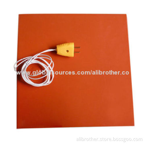 Customized Silicone Heating Mat, Suitable for 3D Printer